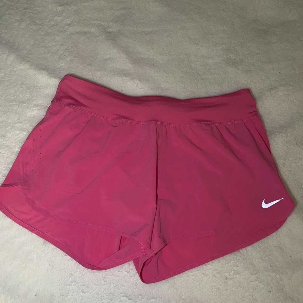 Nike Women's Fuchsia Athletic Shorts